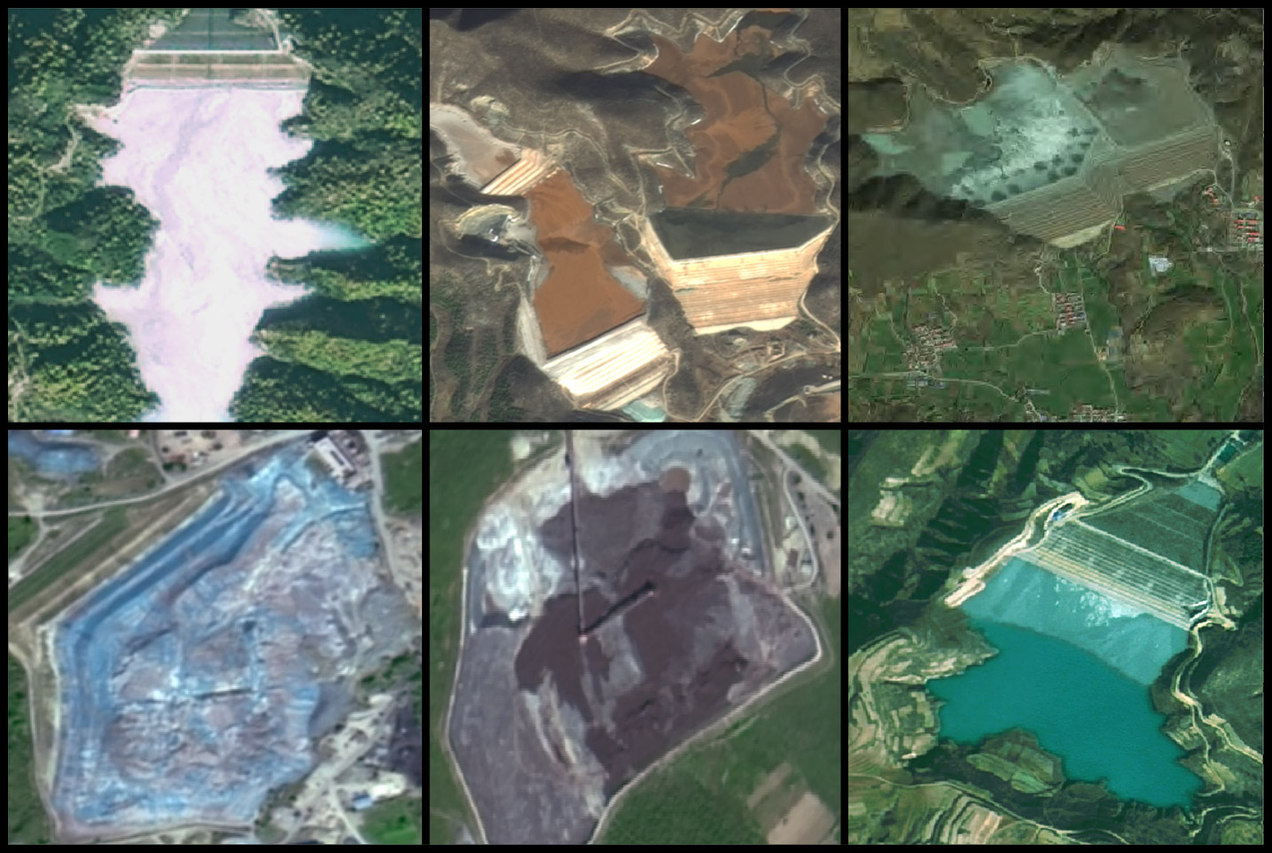 Satellite analytics for mine safety